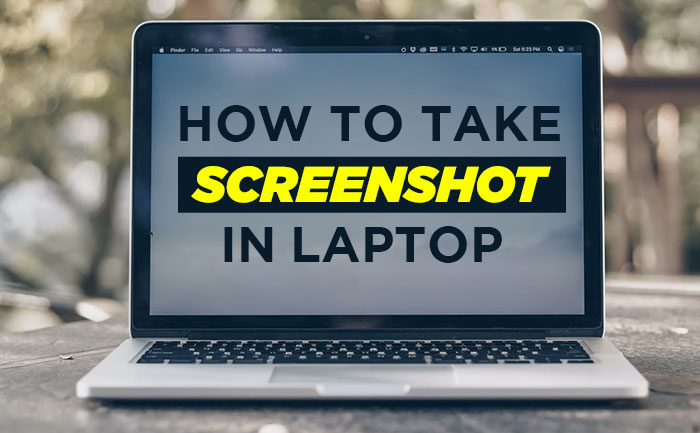 how to take screenshot in laptop