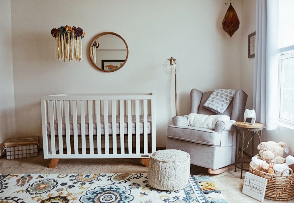 Neutral Nursery Rug