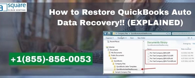 QuickBooks Auto Data Recovery