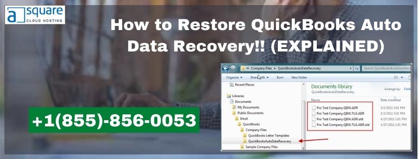 QuickBooks Auto Data Recovery