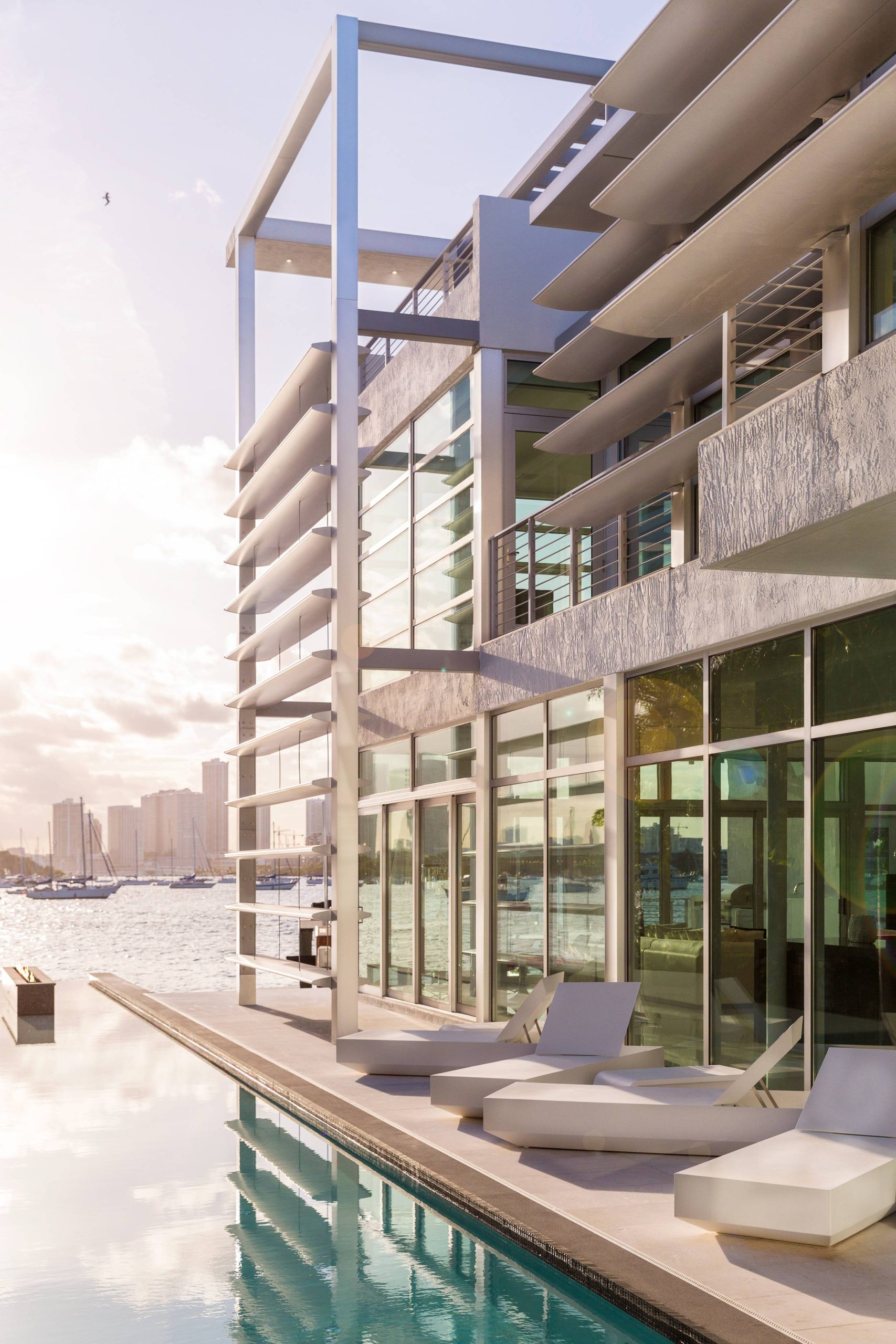 the exclusive Luxury Waterfront Apartments