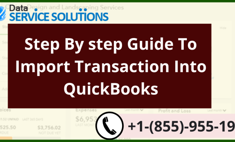 import bank transactions into QuickBooks from excel