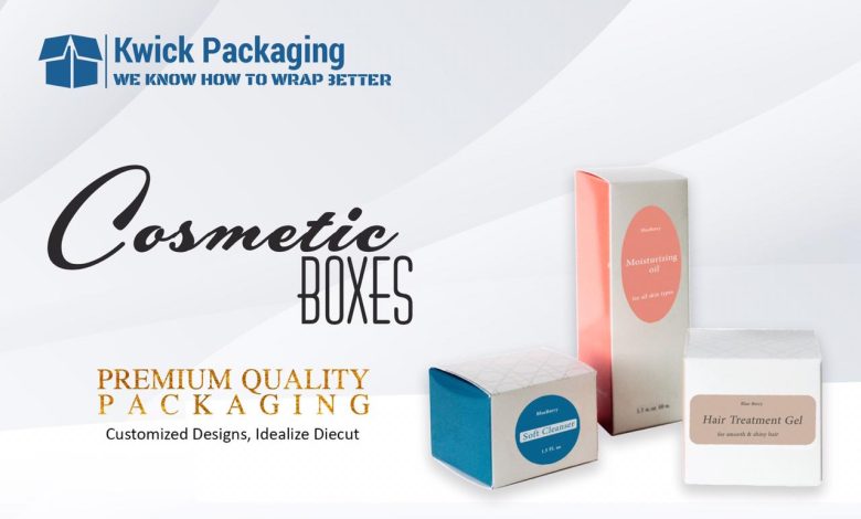 Custom Cosmetic Boxes - Kwick Packaging