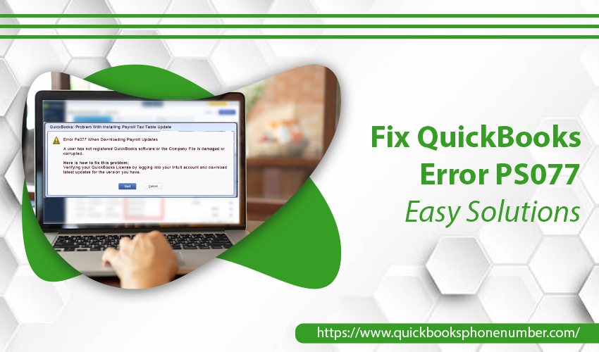 QuickBooks Error PS077