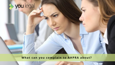 What can you complain to AHPRA about