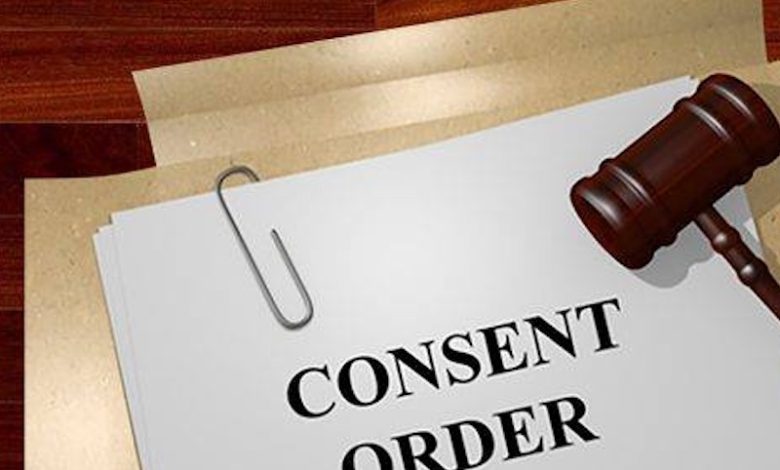 Consent Orders