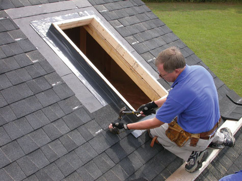 installing a skylight